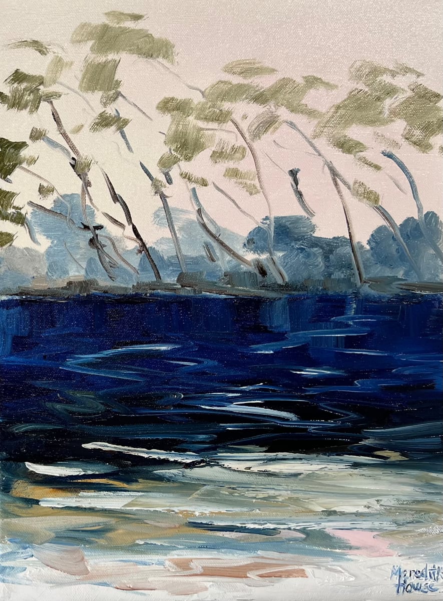 Brown Lake at Straddie by Meredith Howse Art, Image 1.