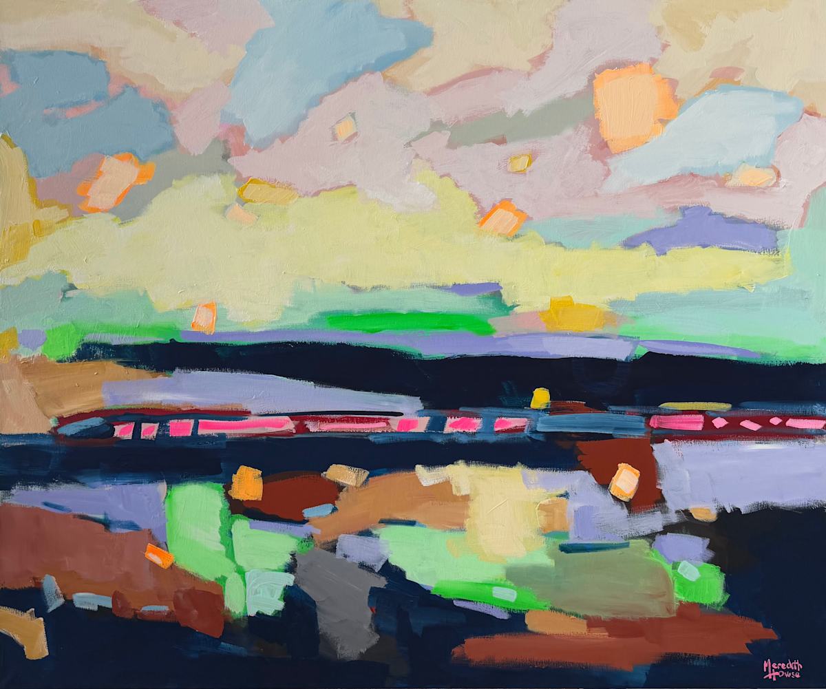 Bullet Train by Meredith Howse Art 