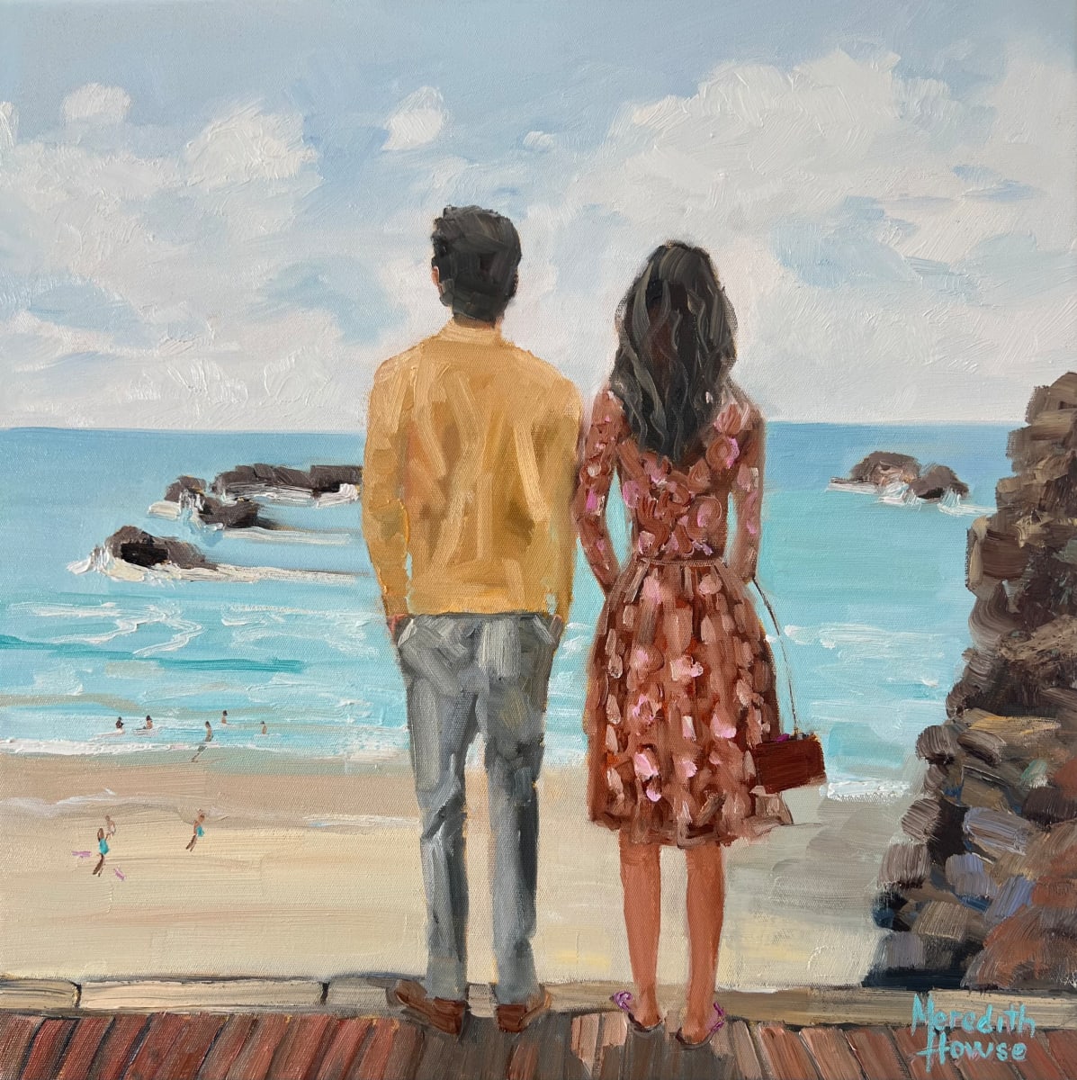 Honeymoon in Autumn by Meredith Howse Art, Image 2.