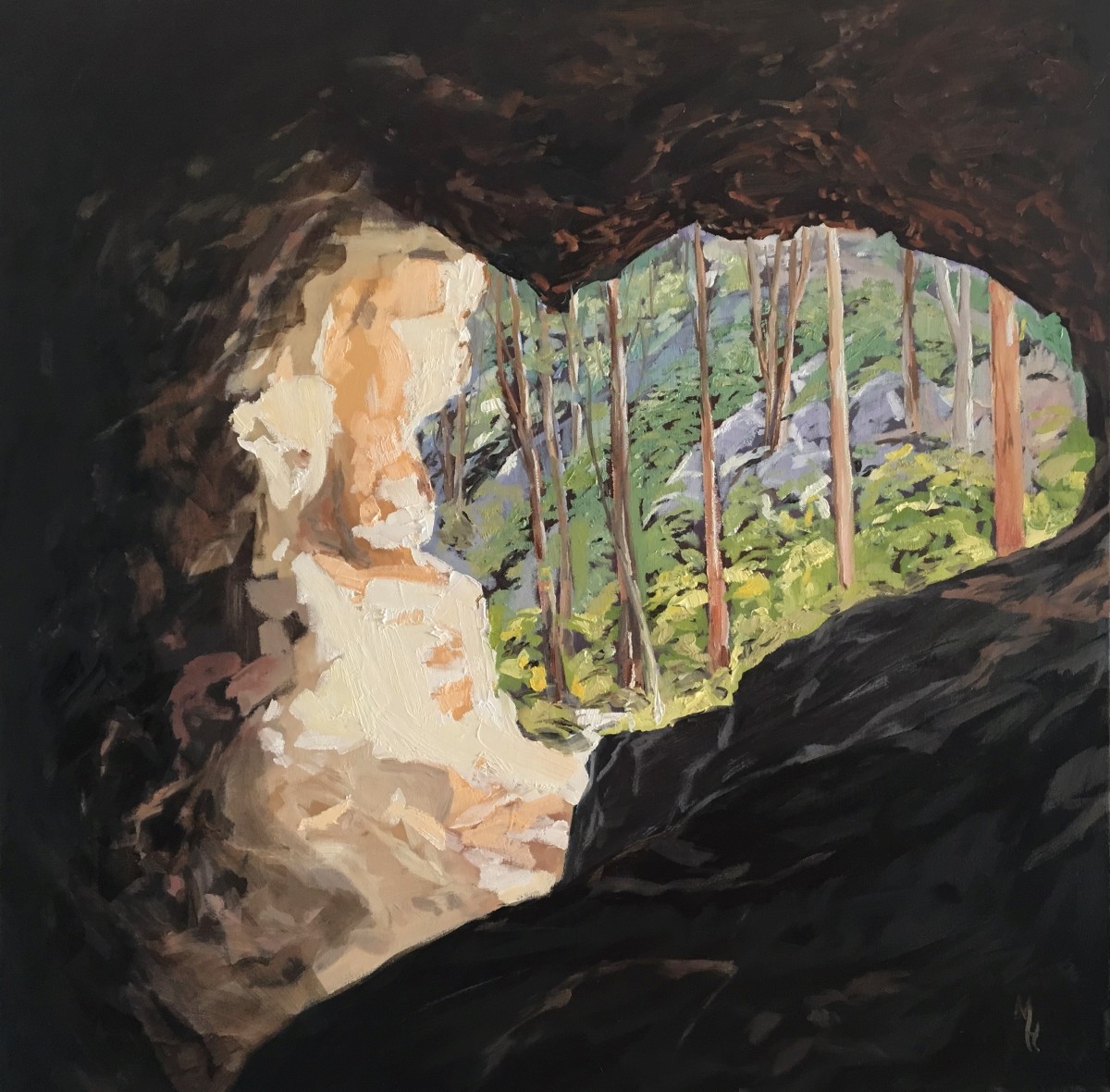 Cave by Meredith Howse Art 