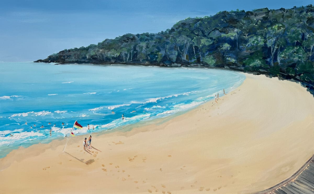 Noosa Swim by Meredith Howse Art 