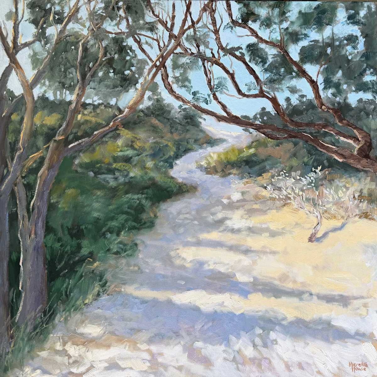 Australian Coastal Landscape by Meredith Howse Art, Image 1.