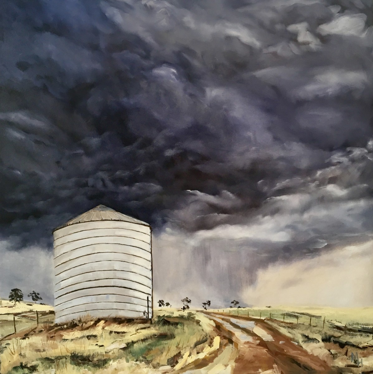 The Silo by Meredith Howse Art 