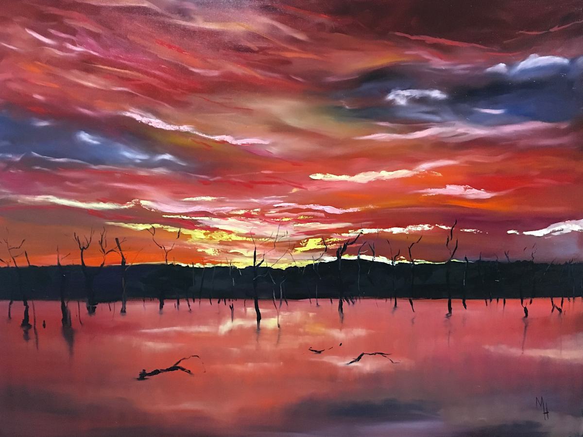Sunset at St George 2 by Meredith Howse Art, Image 1.