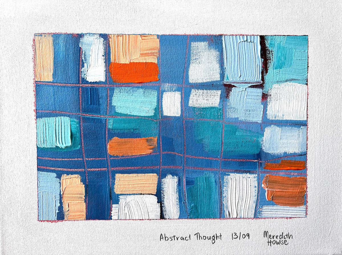 Abstract Thought 13/09 by Meredith Howse Art, Image 2.