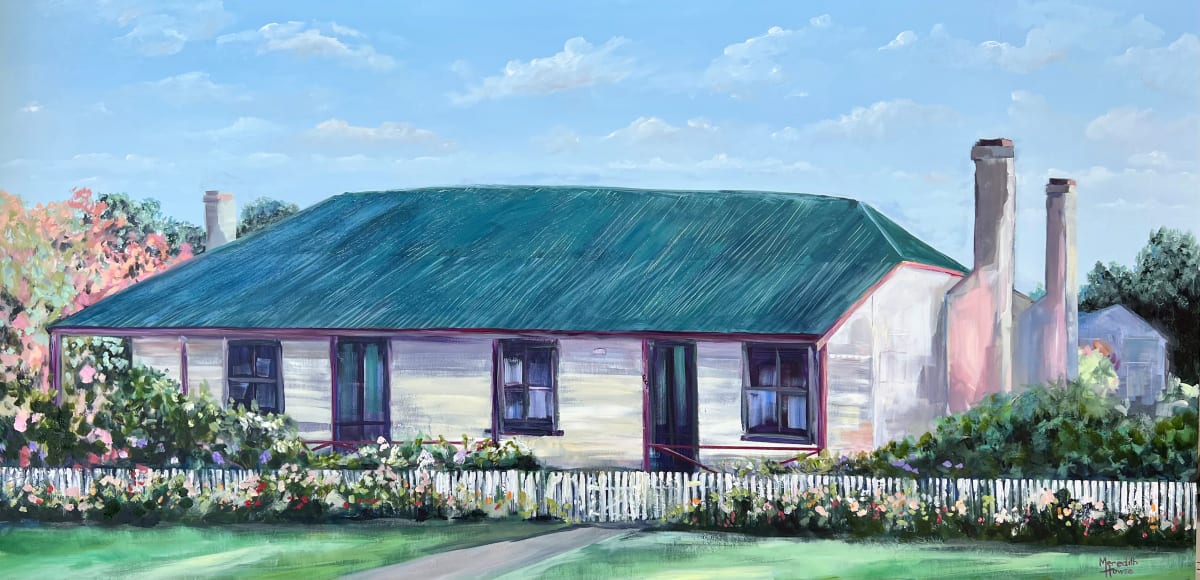 Bradman's Birthplace 89 Adams St Cootamundra by Meredith Howse Art 