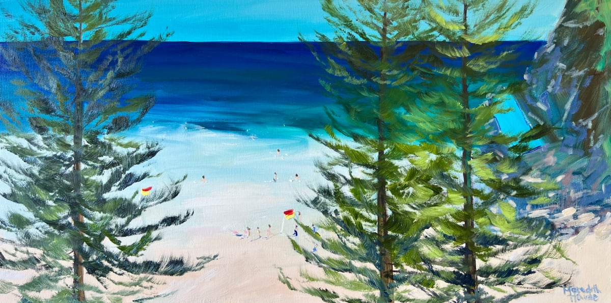 Beach Pines by Meredith Howse Art 
