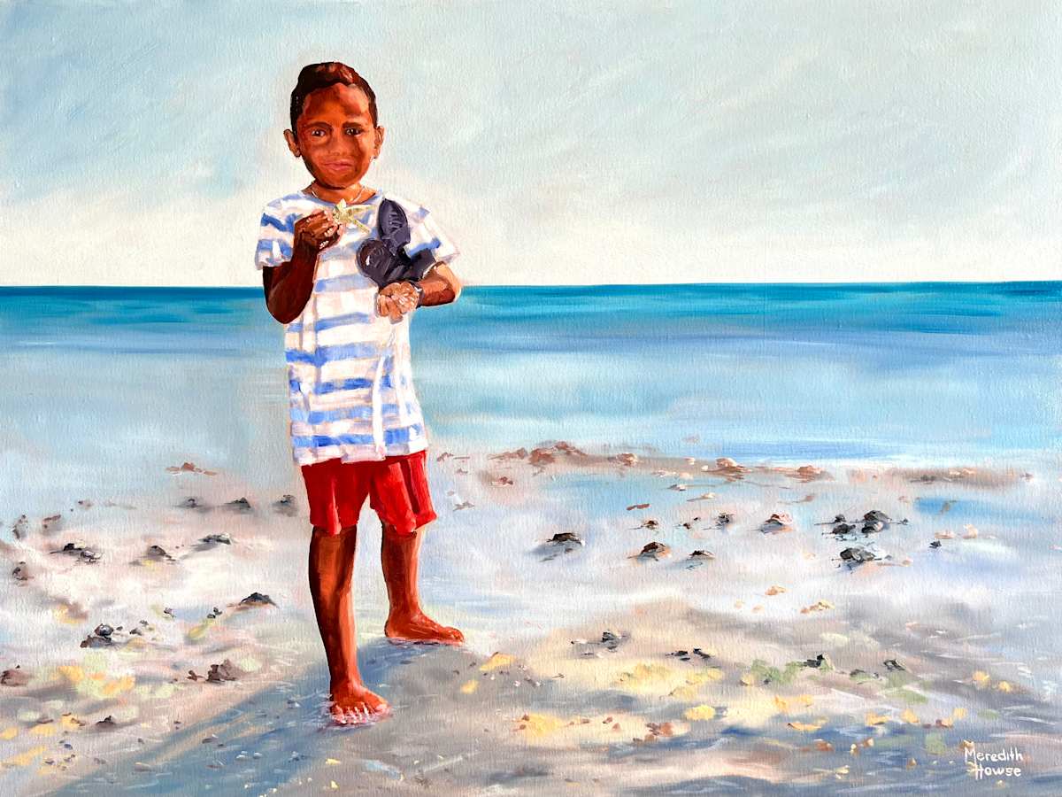 The Starfish - Commission by Meredith Howse Art, Image 2.