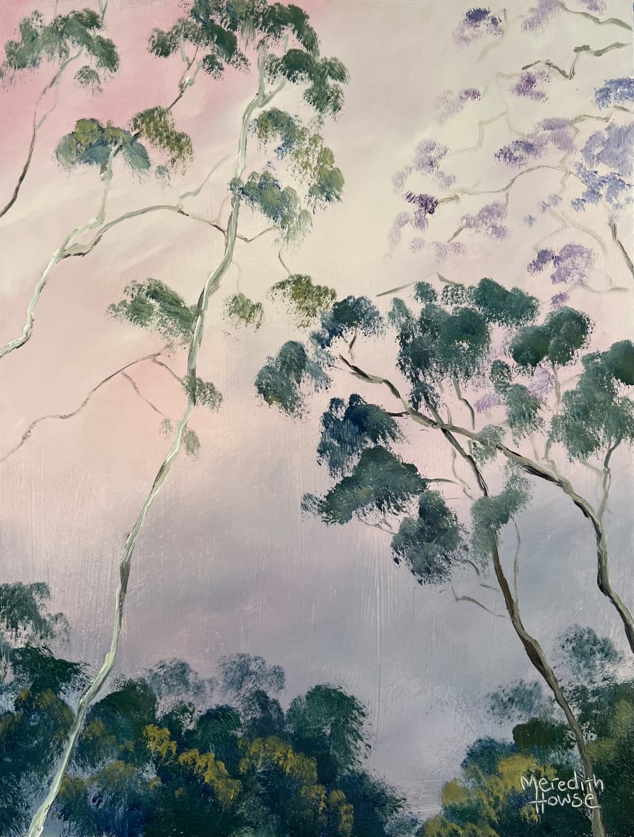 Illumination Gum Trees 2 by Meredith Howse Art, Image 2.