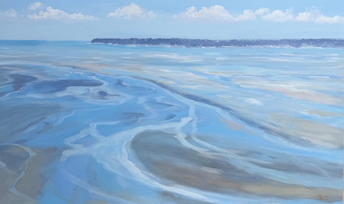 Mont Saint Michel Bay by Meredith Howse Art, Image 1.