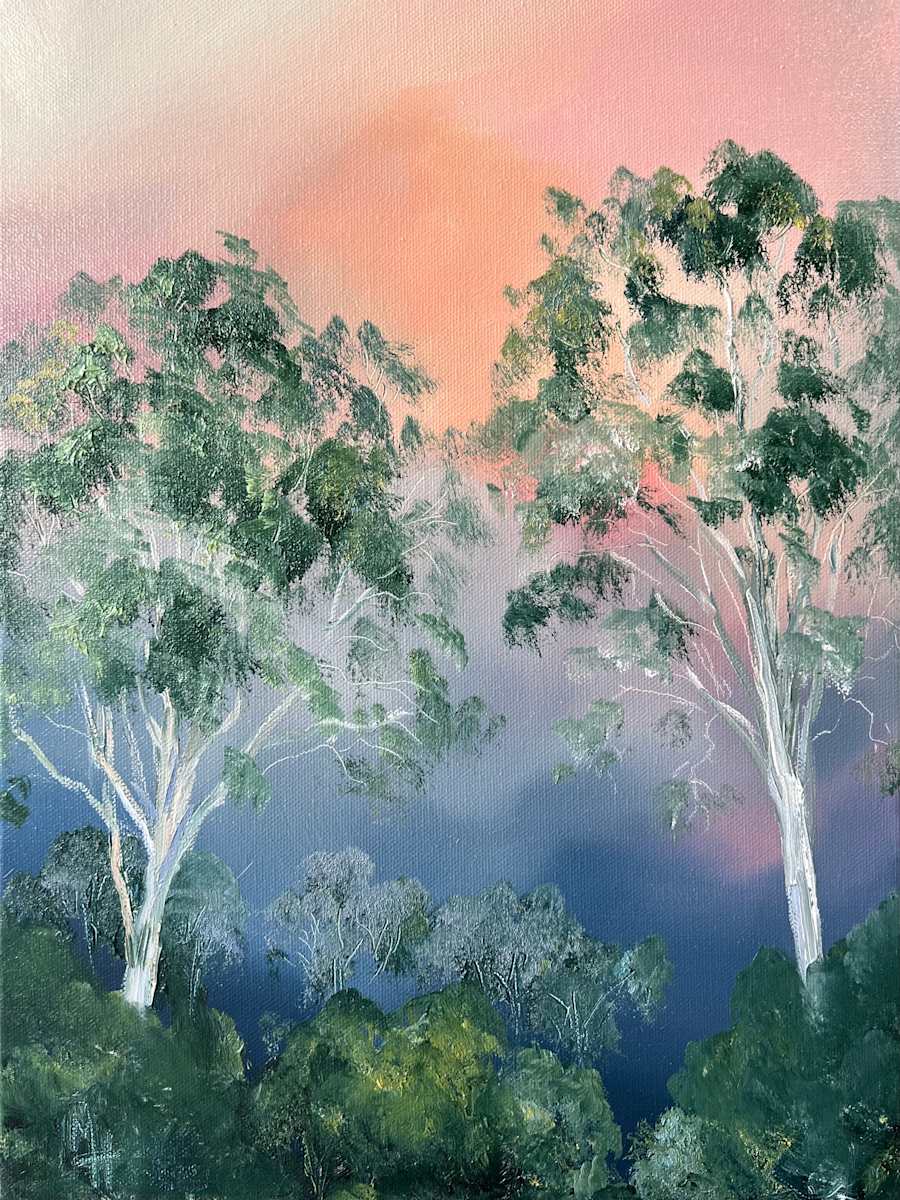 Illumination Gum Tree Gleam by Meredith Howse Art 