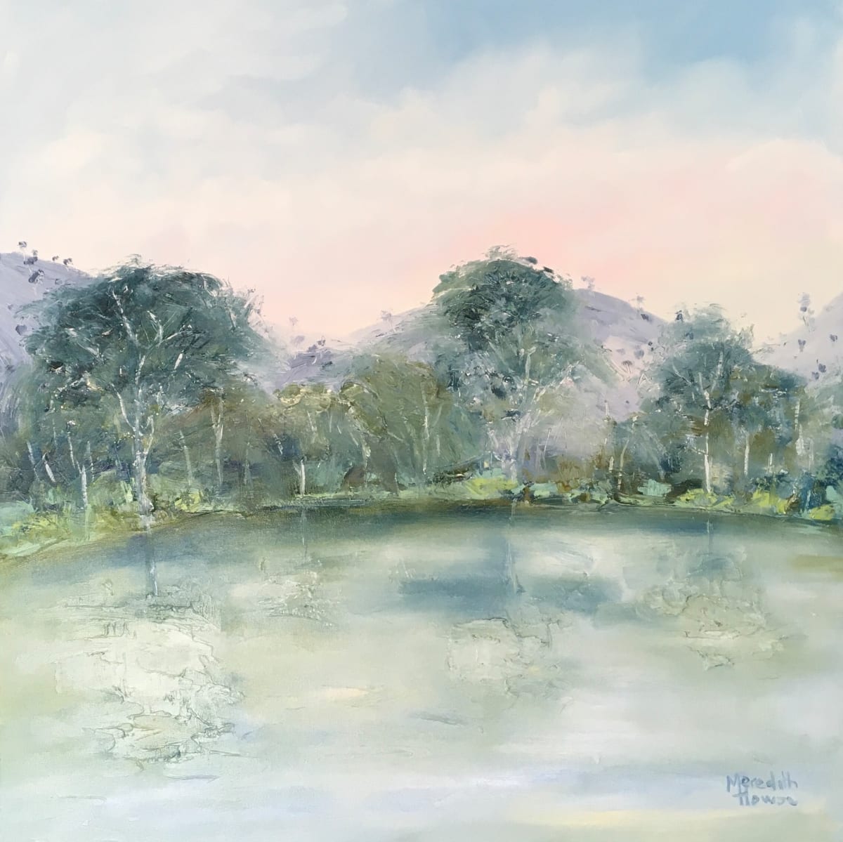 Gum Tree Lake by Meredith Howse Art, Image 4.
