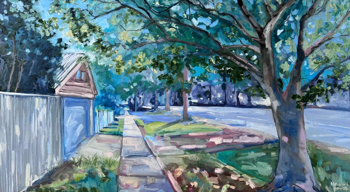 Glenlyon Path in Ashgrove by Meredith Howse Art 