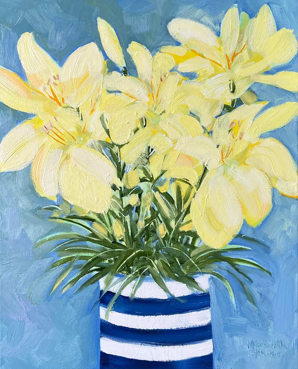 Lillies and Sunshine by Meredith Howse Art, Image 3.