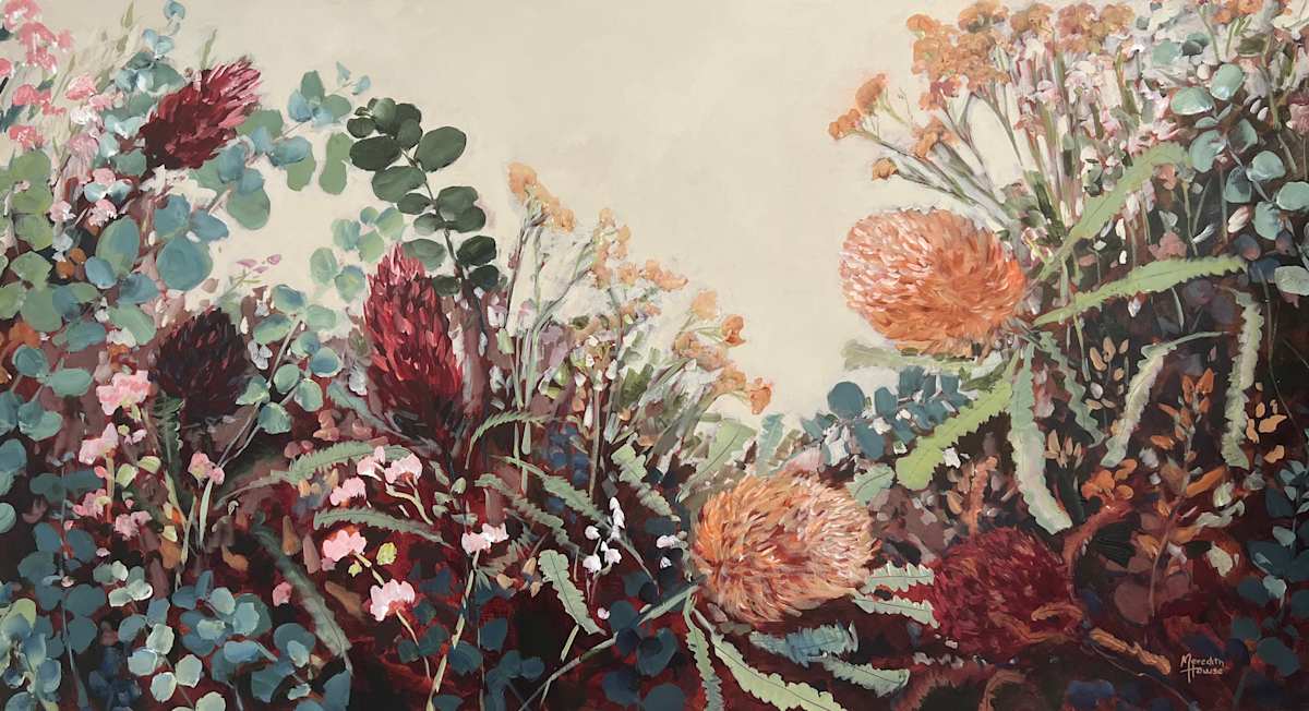 Banksia Vintage by Meredith Howse Art 