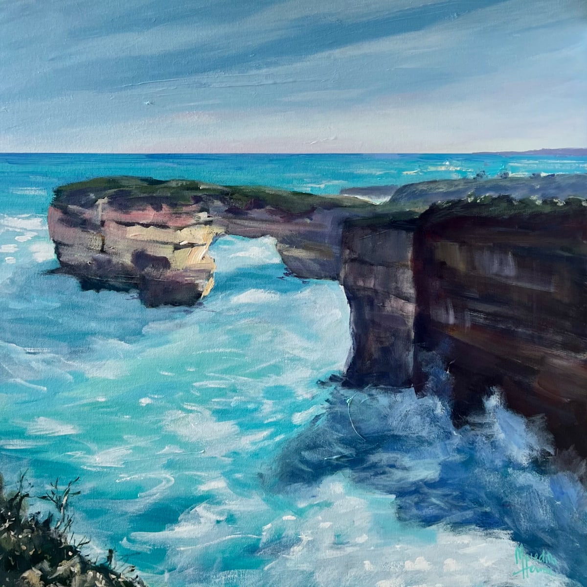 Island Arch by Meredith Howse Art 