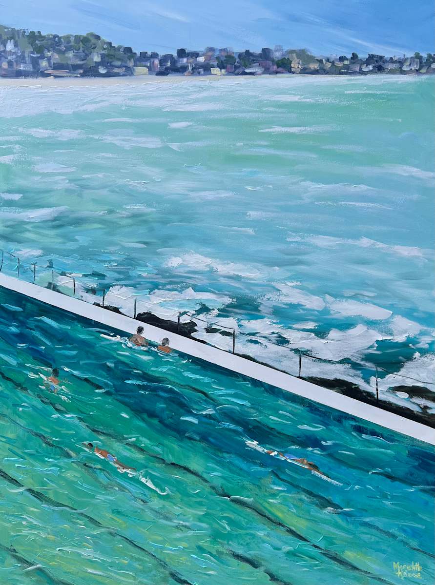 Bondi View by Meredith Howse Art, Image 2.