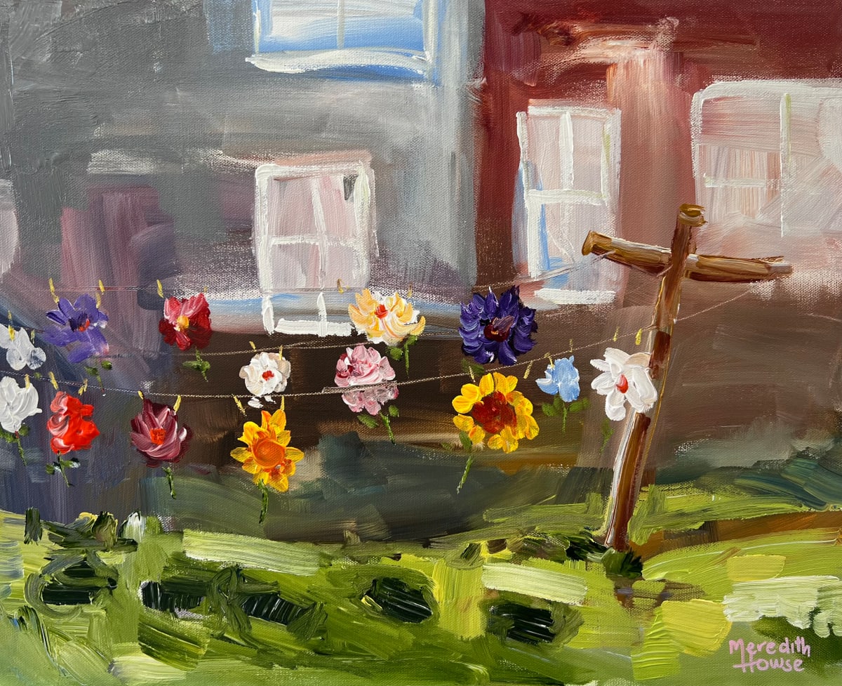 Dried Flowers by Meredith Howse Art, Image 1.