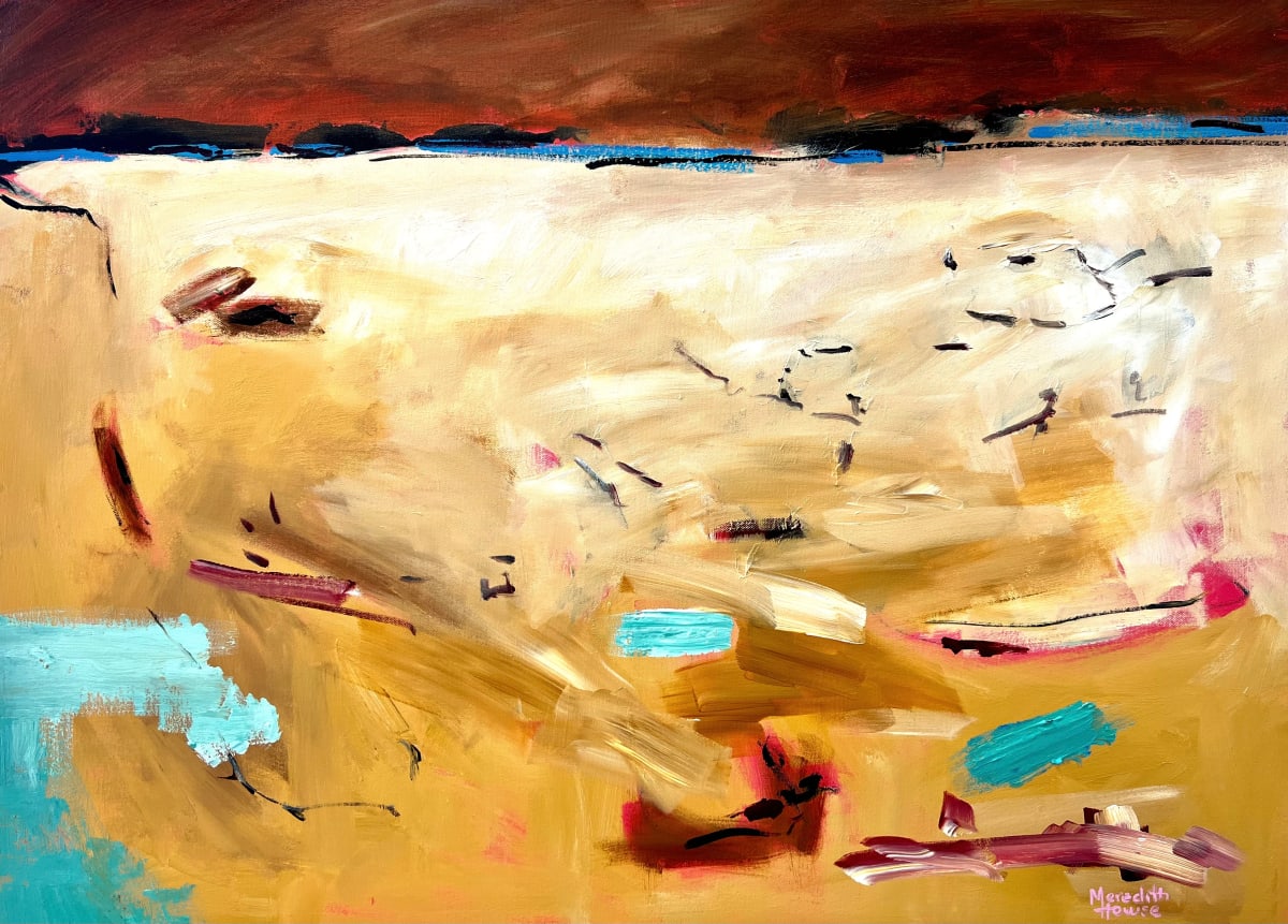 Along the Rock by Meredith Howse Art 