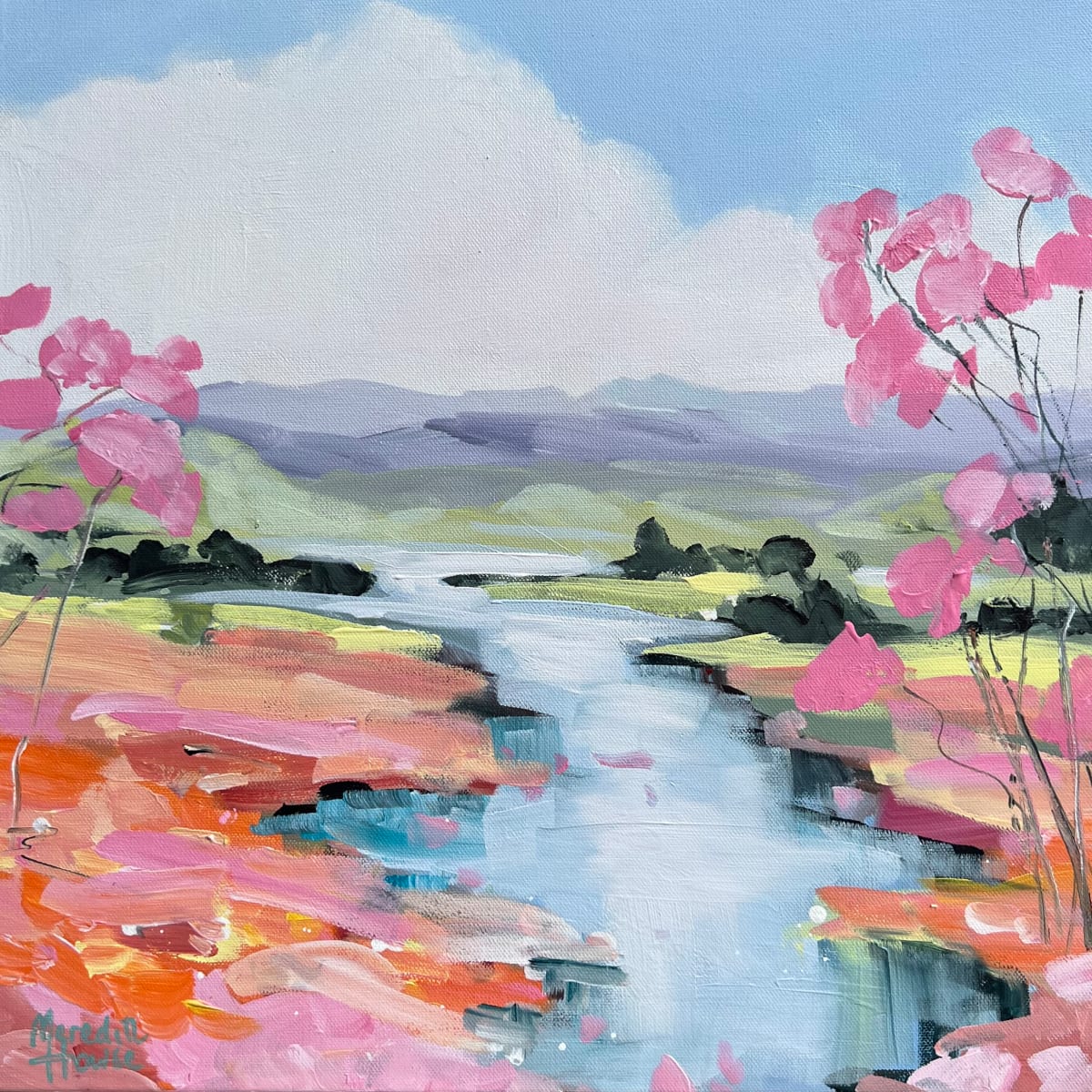 As Blossoms Bloom by Meredith Howse Art 