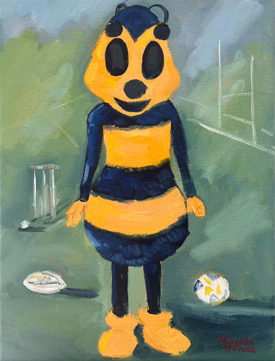 Bumblebee Mascot by Meredith Howse Art, Image 1.