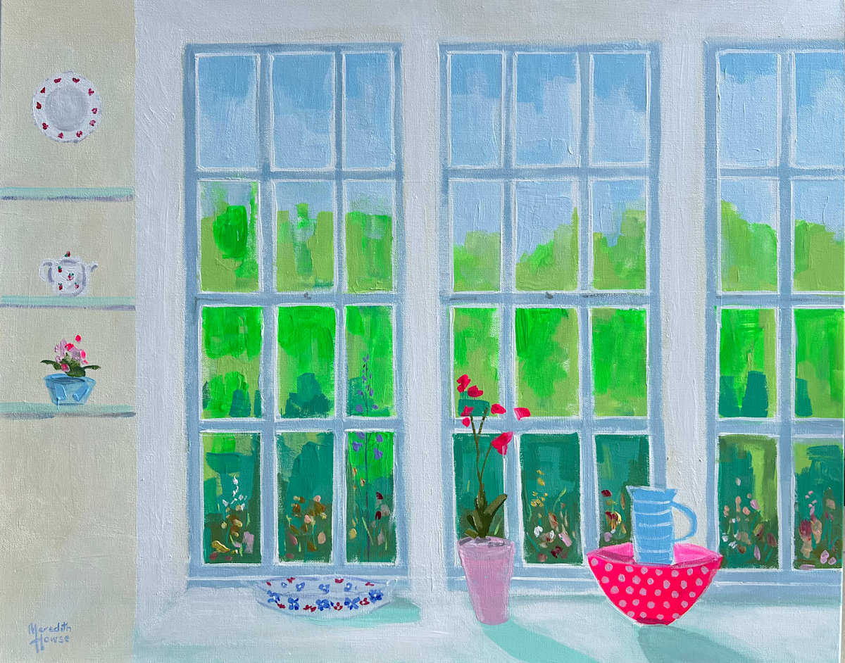 Willowvale Window by Meredith Howse Art 