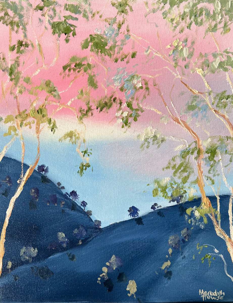 Illumination Over the Hill by Meredith Howse Art, Image 1.