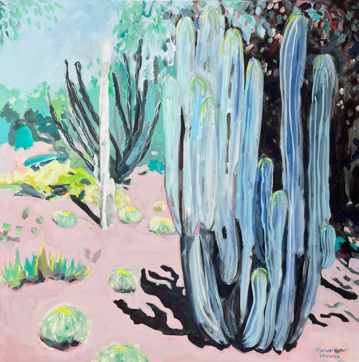 Succulent Society by Meredith Howse Art 