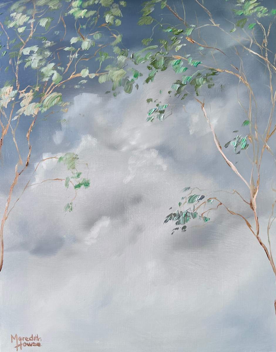 Illumination Gum Leaf by Meredith Howse Art 