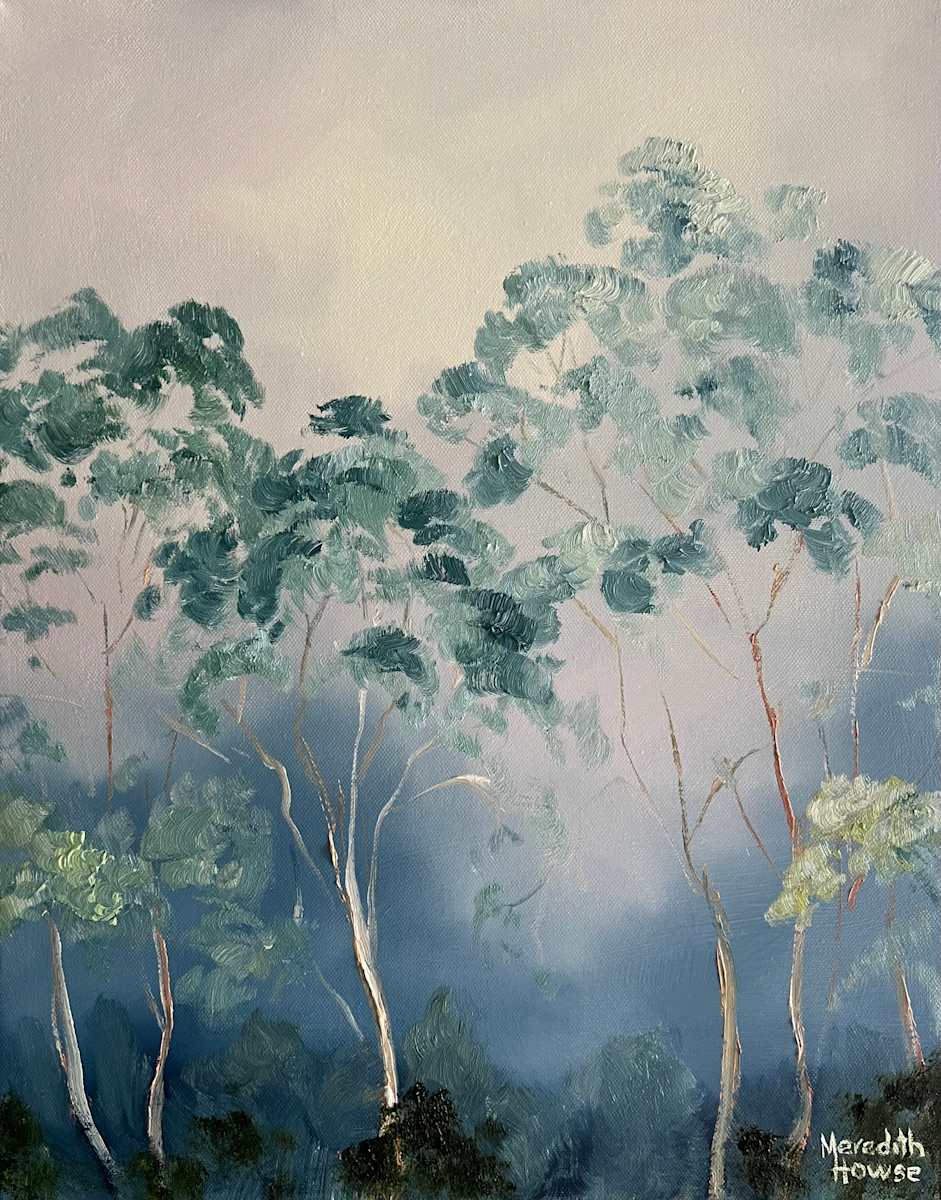Illumination Gum Tree Glow by Meredith Howse Art 