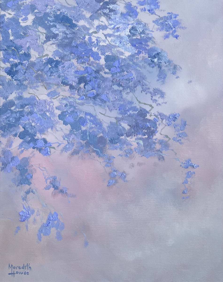 Illumination Jacaranda Cascade by Meredith Howse Art, Image 4.