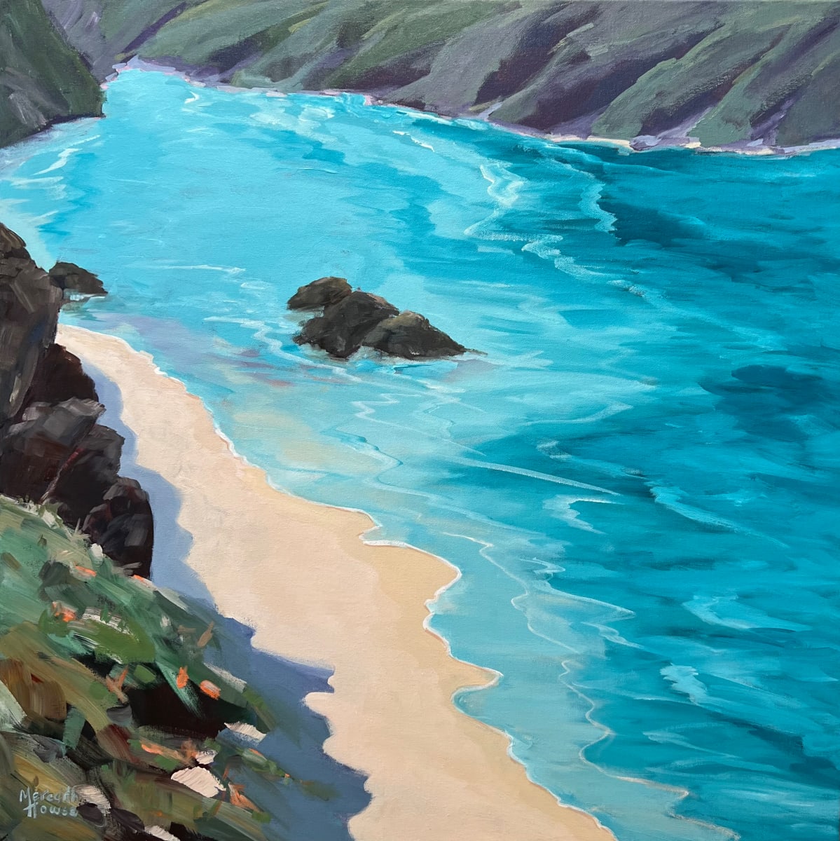 Incoming Tide by Meredith Howse Art 