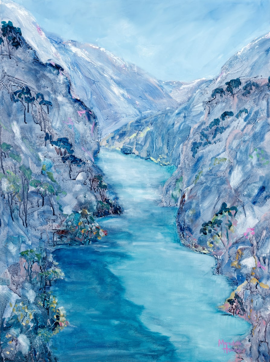Kawarau River by Meredith Howse Art 