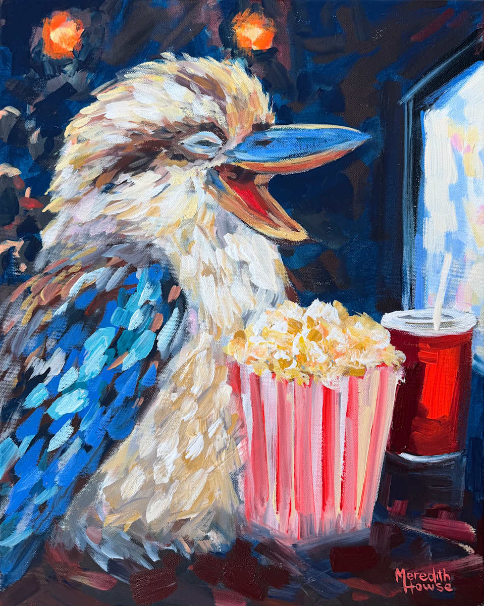 Kookaburra Popcorn by Meredith Howse Art, Image 1.