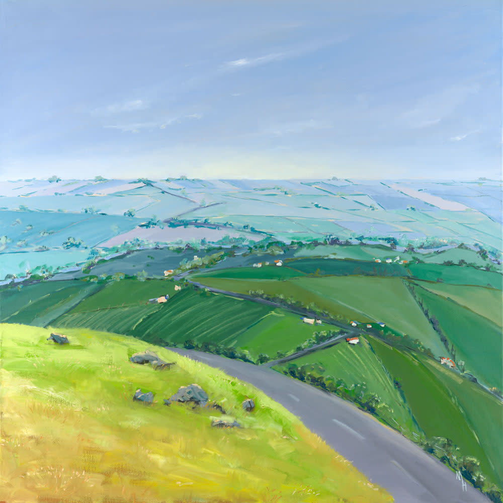 As far as the Eye can See - Summer by Meredith Howse Art 