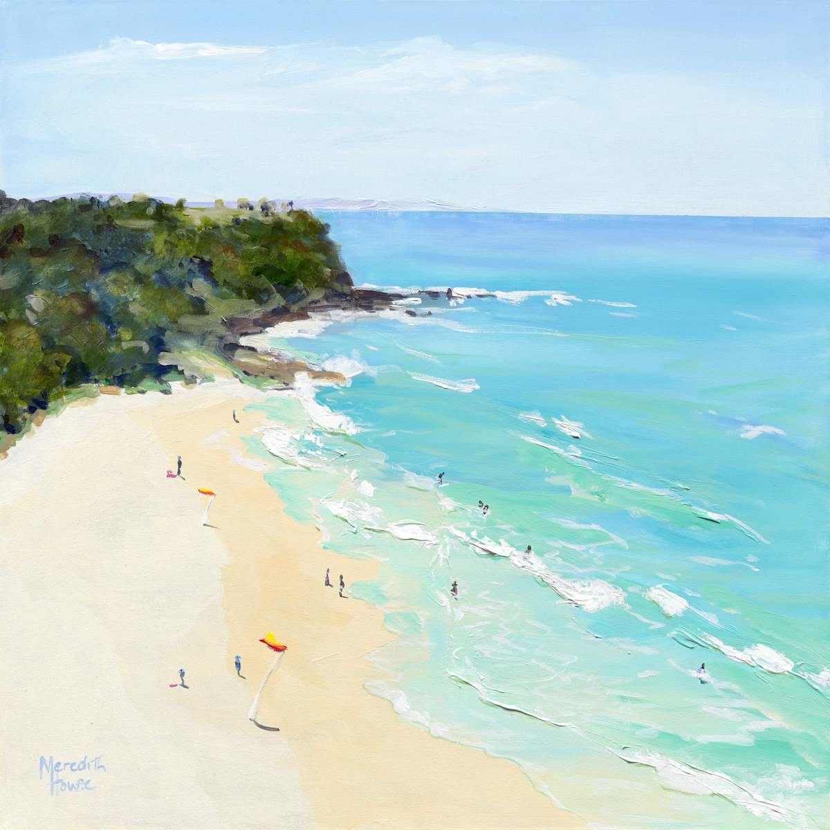 Between the Flags by Meredith Howse Art, Image 2.
