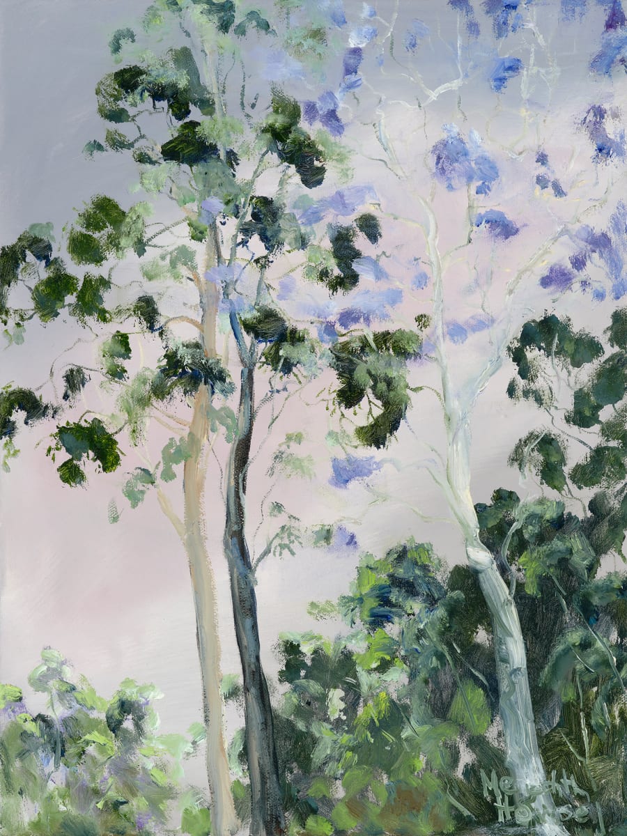 Illumination Jacaranda Mini Me by Meredith Howse Art 