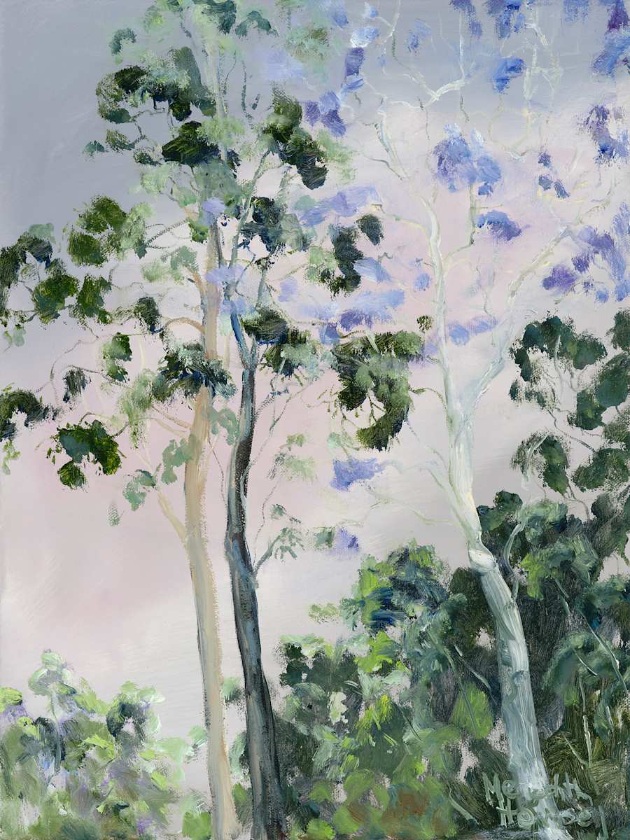 Illumination Jacaranda Mini-me (Print) by Meredith Howse Art, Image 1.