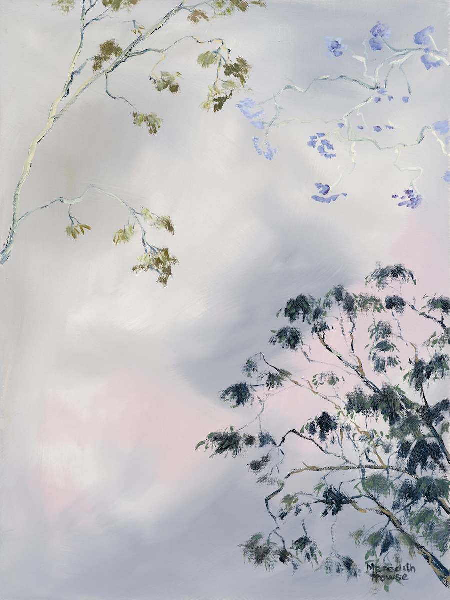 Illumination Brisbane Jacaranda (Print) by Meredith Howse Art, Image 1.