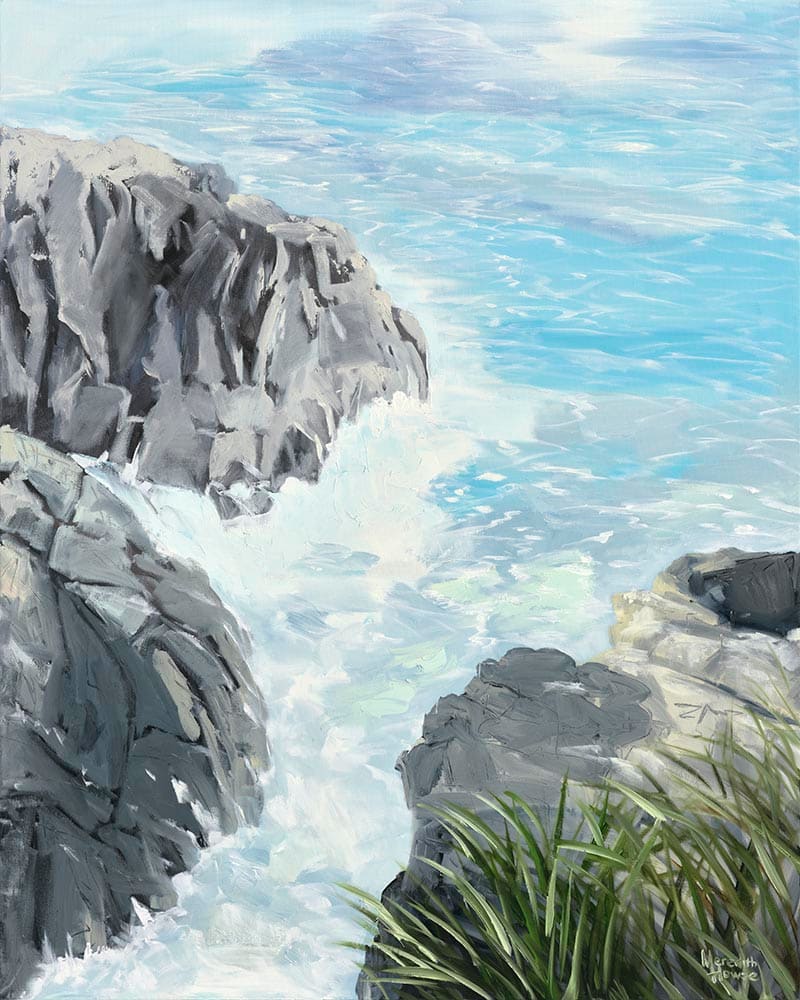 Ocean Inlet by Meredith Howse Art 