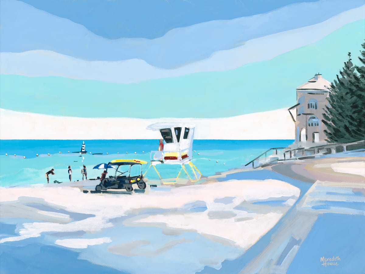 Cottesloe Beach by Meredith Howse Art 
