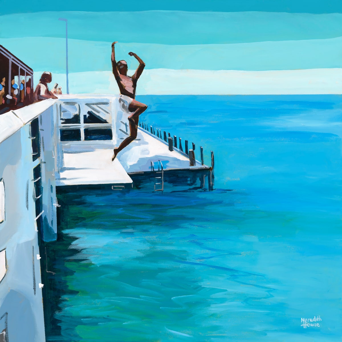 Busselton Jetty by Meredith Howse Art 