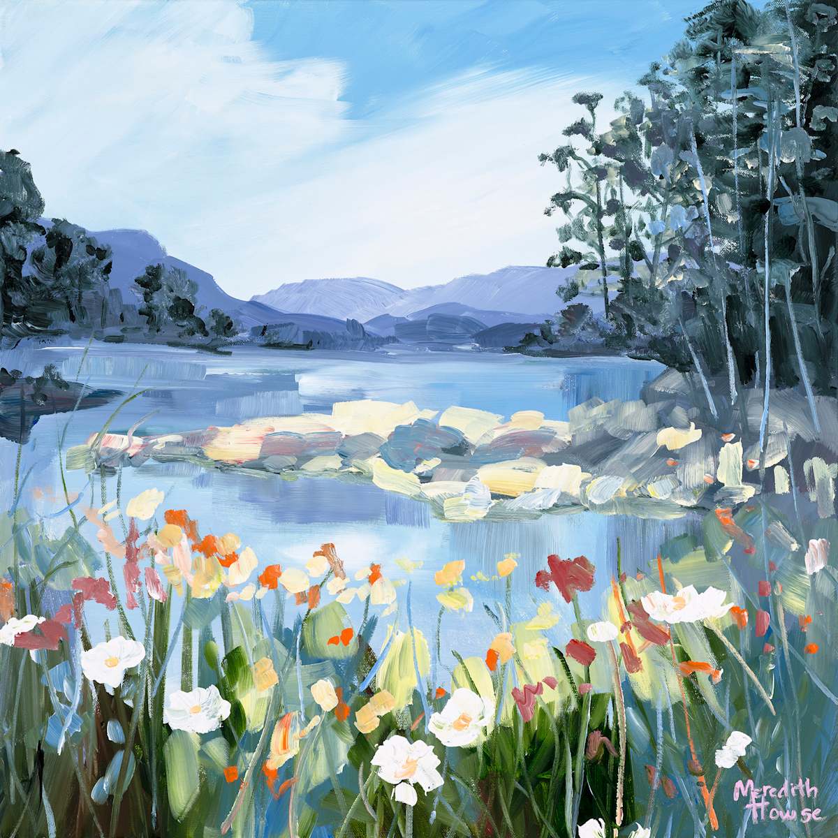 Floral Haven (Print) by Meredith Howse Art, Image 1.