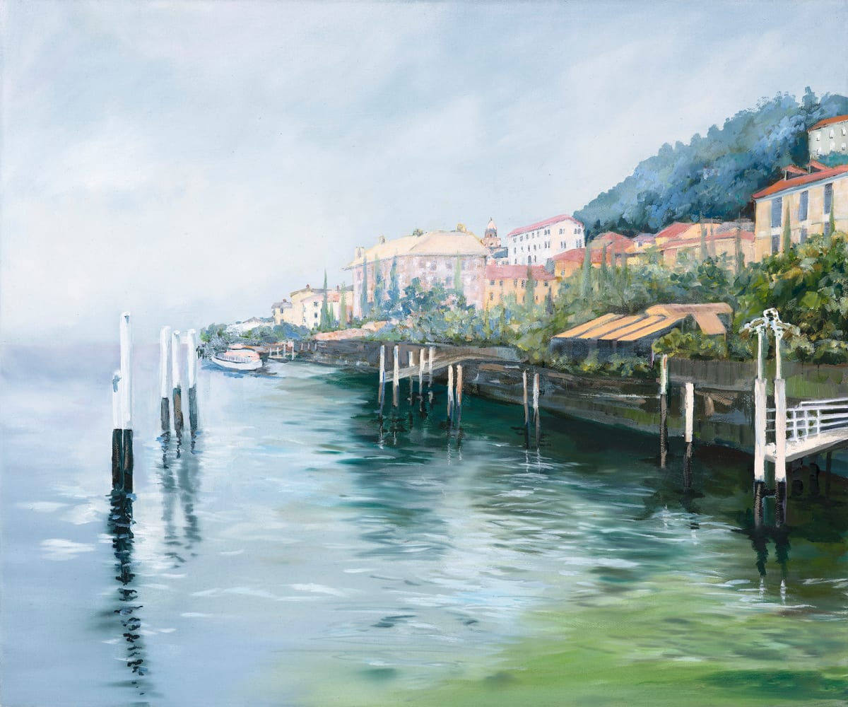 Lake Como by Meredith Howse Art 