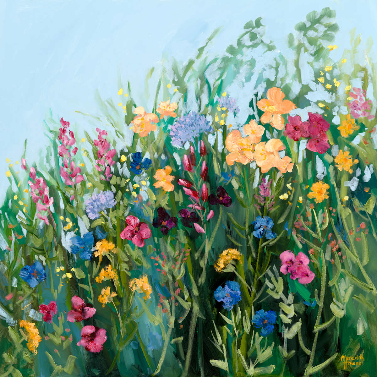 Colourful Spring - Print by Meredith Howse Art, Image 1.