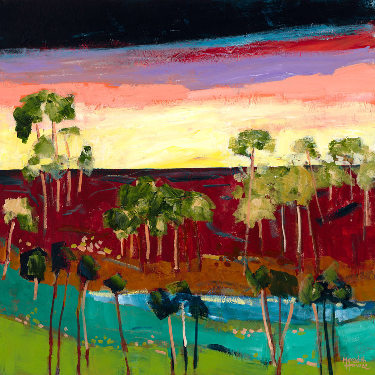 Inland Oasis by Meredith Howse Art 