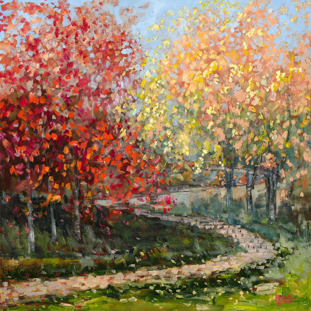 Hilltops Region (Print) by Meredith Howse Art, Image 1.