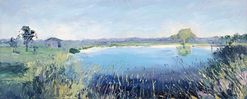 Mudgee Vineyard Dam by Meredith Howse Art, Image 1.