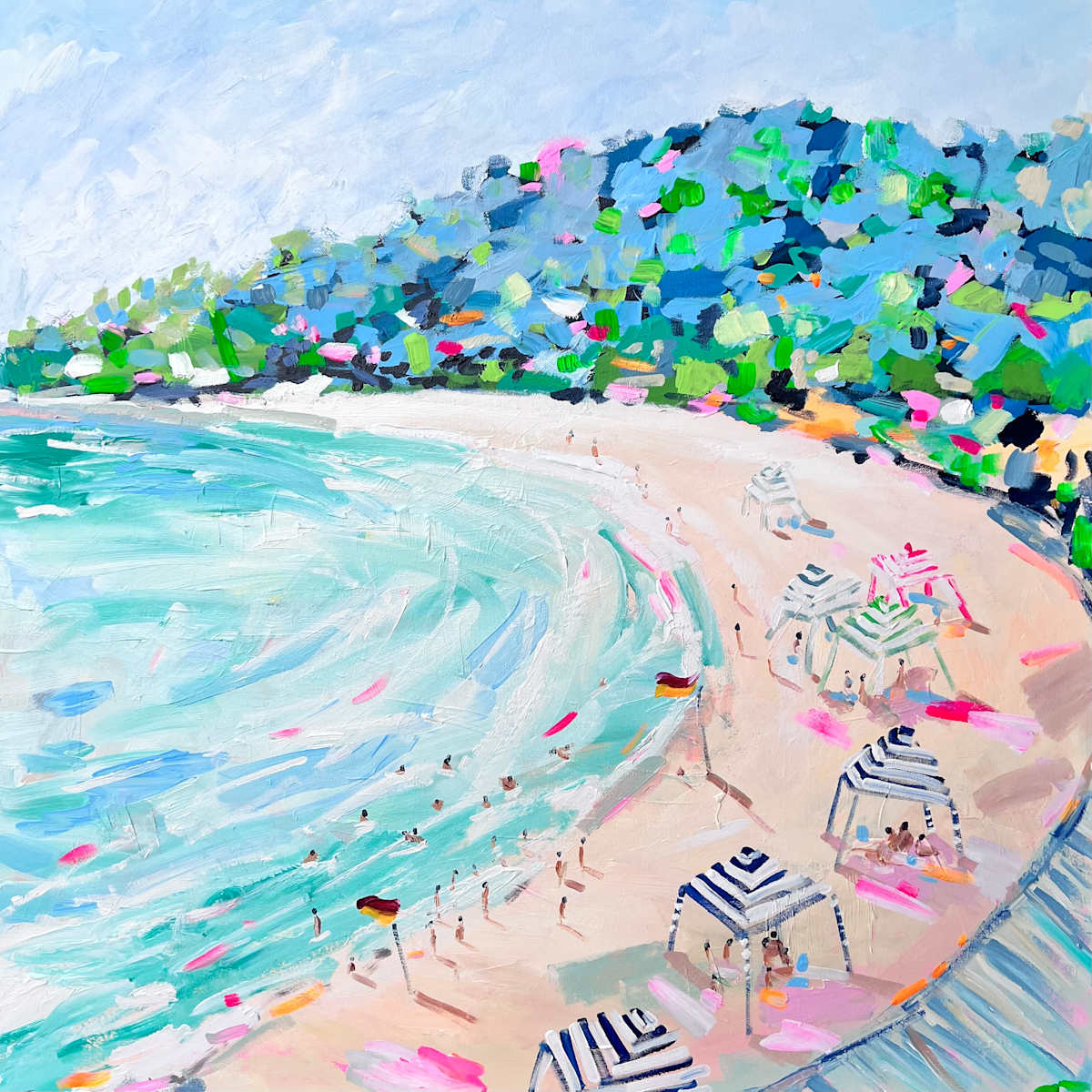 Noosa Good Times by Meredith Howse Art 