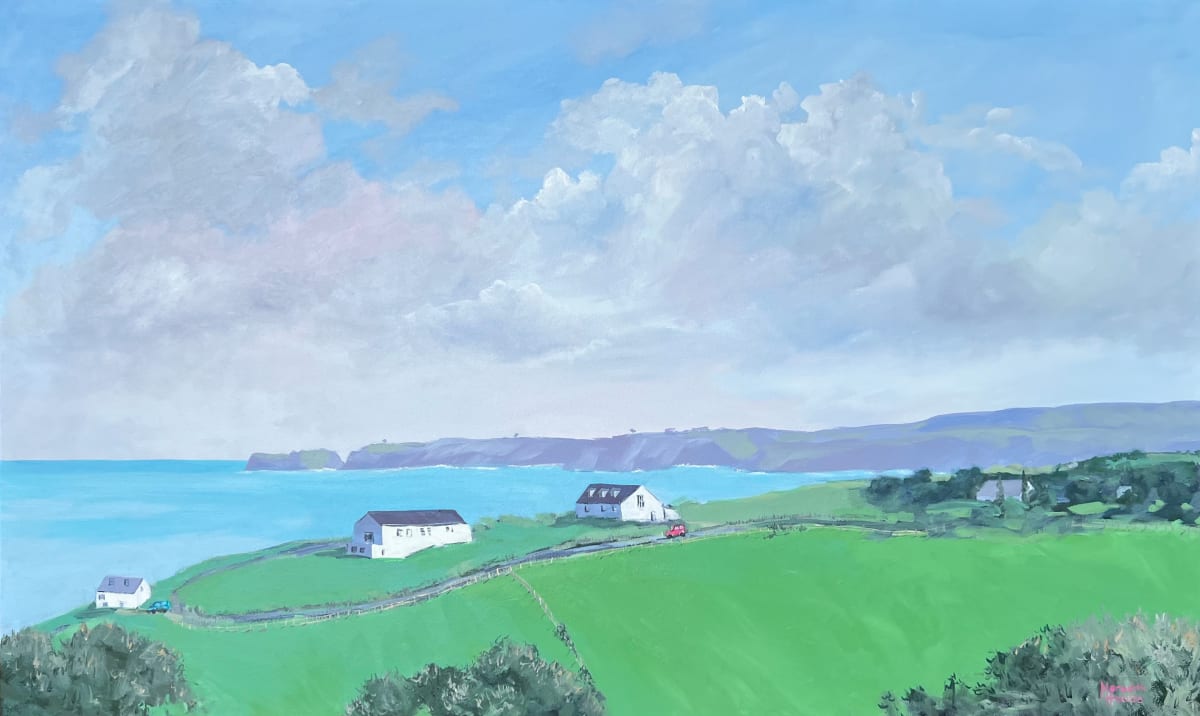 Norther Horizon of Port Isaac by Meredith Howse Art 